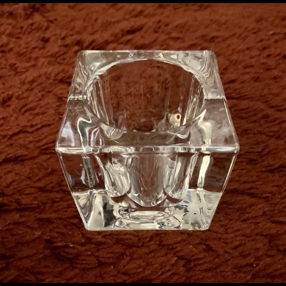 💖Heavy Glass votive candle holder